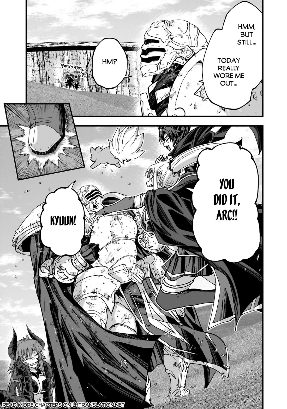 Gaikotsu Kishi-sama, Tadaima Isekai e Odekake-chuu chapter 66 page 11