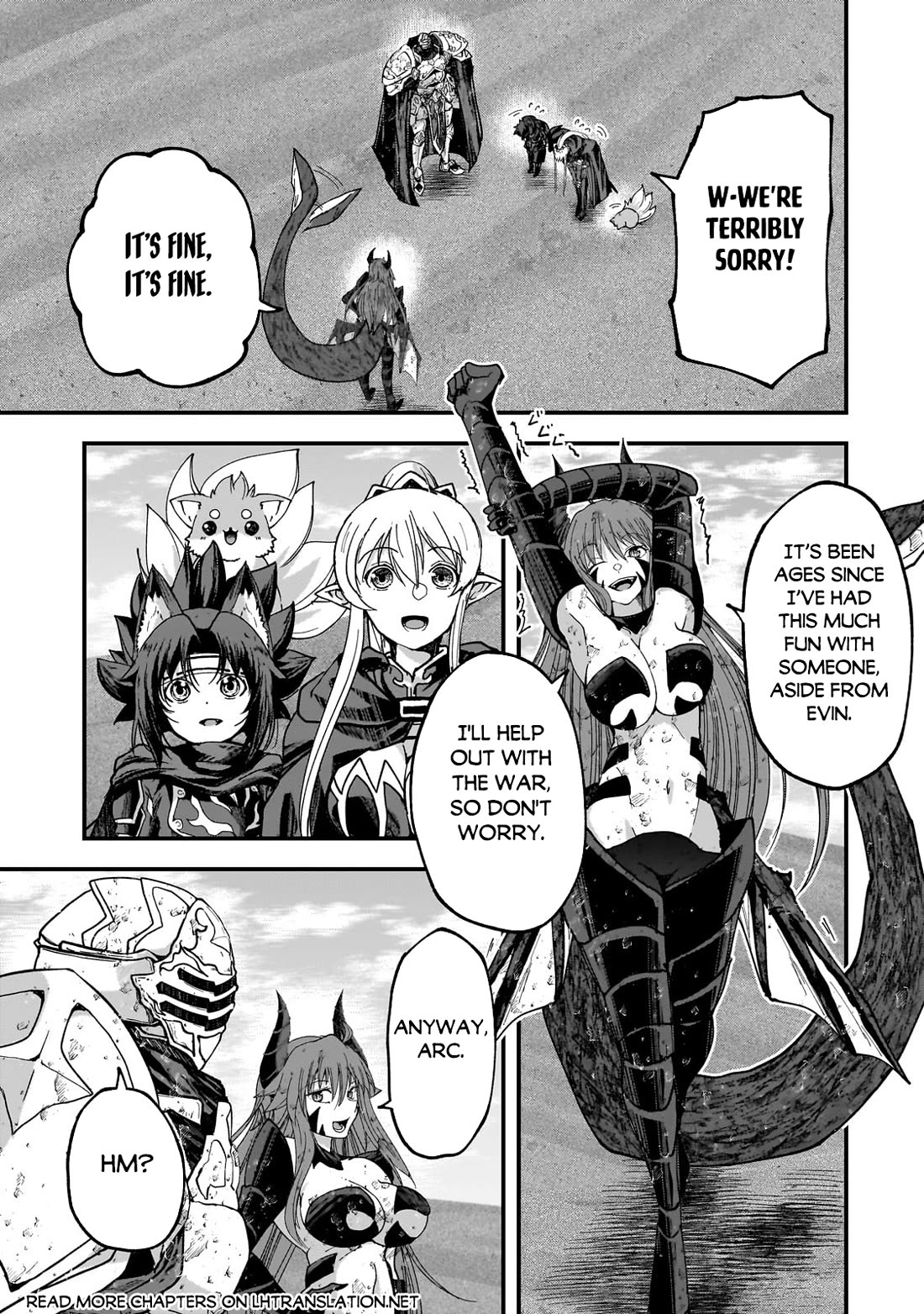 Gaikotsu Kishi-sama, Tadaima Isekai e Odekake-chuu chapter 66 page 13