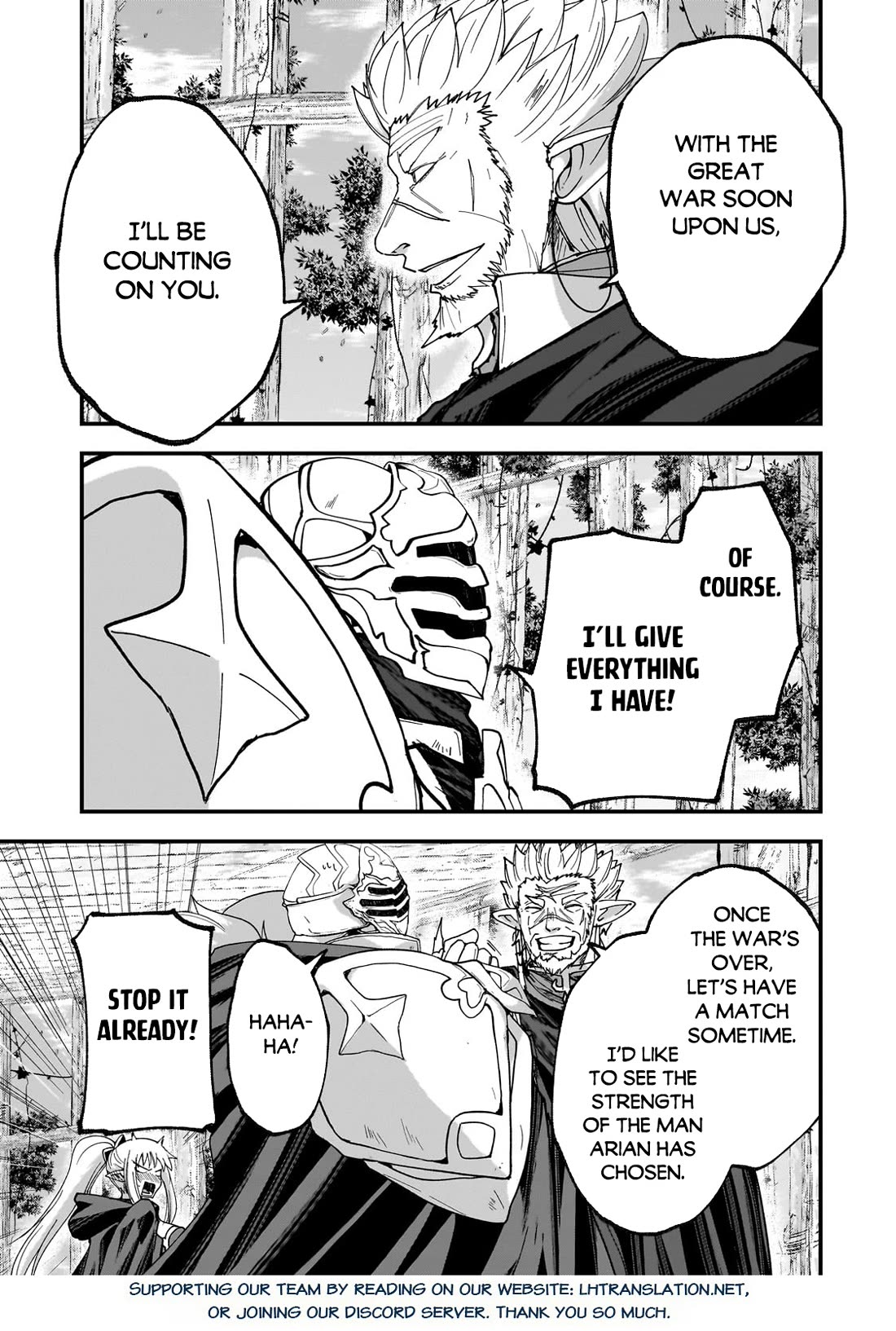 Gaikotsu Kishi-sama, Tadaima Isekai e Odekake-chuu chapter 67 page 14