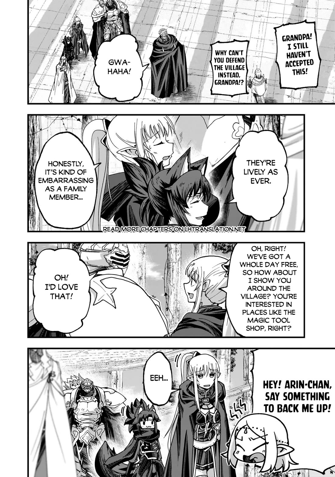 Gaikotsu Kishi-sama, Tadaima Isekai e Odekake-chuu chapter 67 page 15