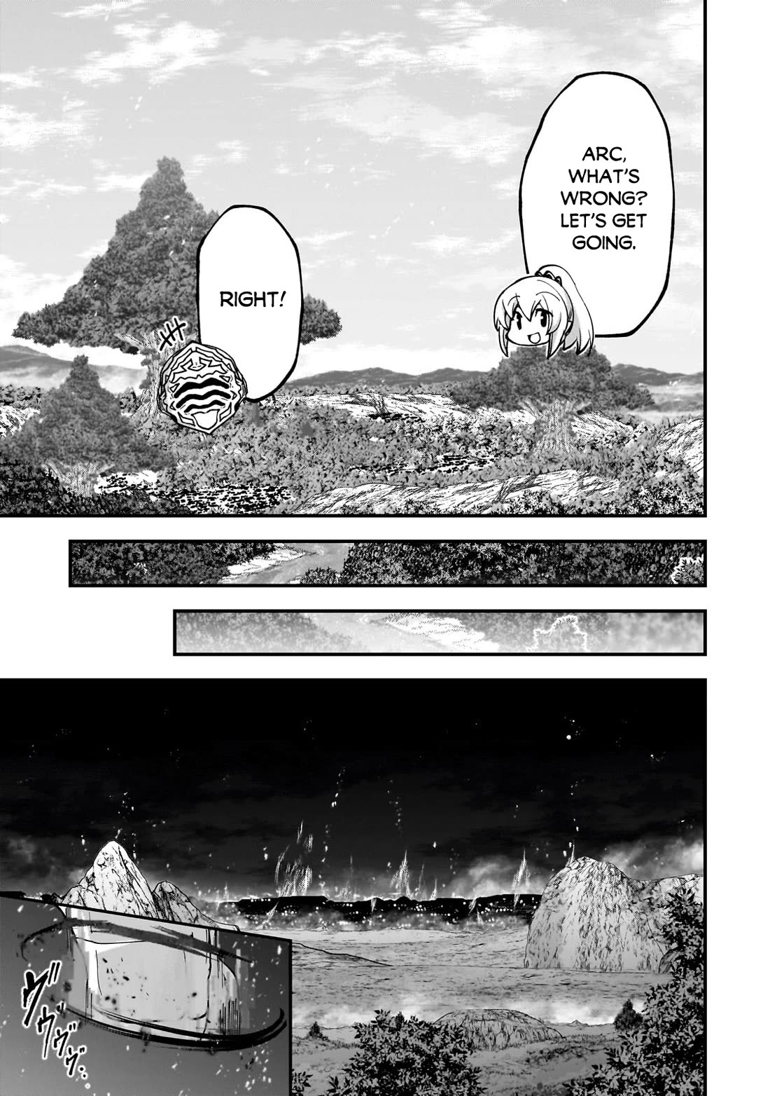 Gaikotsu Kishi-sama, Tadaima Isekai e Odekake-chuu chapter 67 page 18