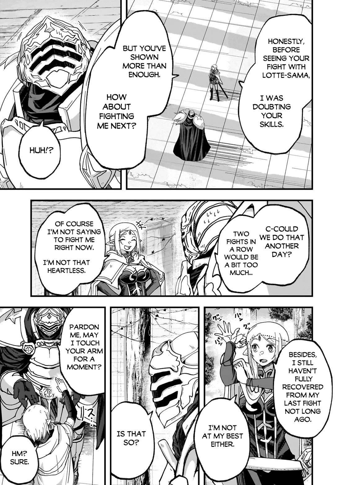 Gaikotsu Kishi-sama, Tadaima Isekai e Odekake-chuu chapter 67 page 4