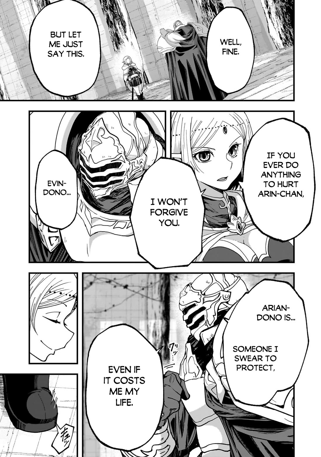 Gaikotsu Kishi-sama, Tadaima Isekai e Odekake-chuu chapter 67 page 8