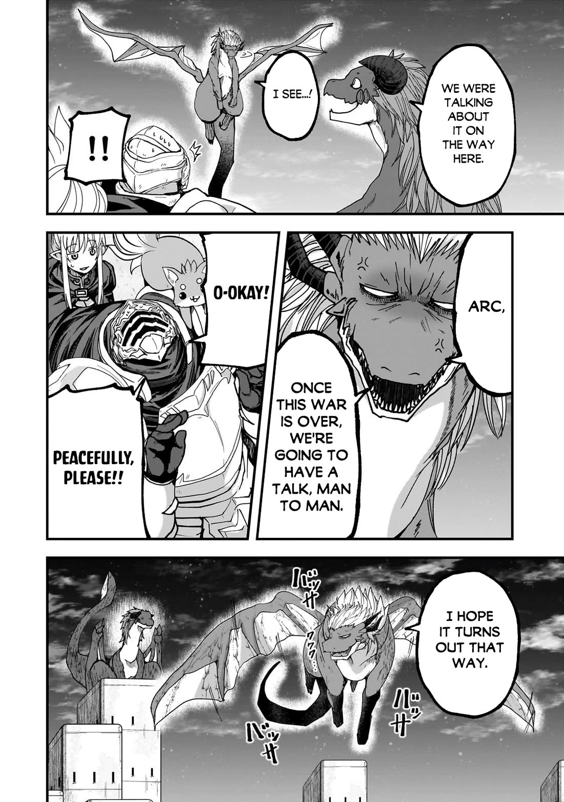 Gaikotsu Kishi-sama, Tadaima Isekai e Odekake-chuu chapter 68 page 25