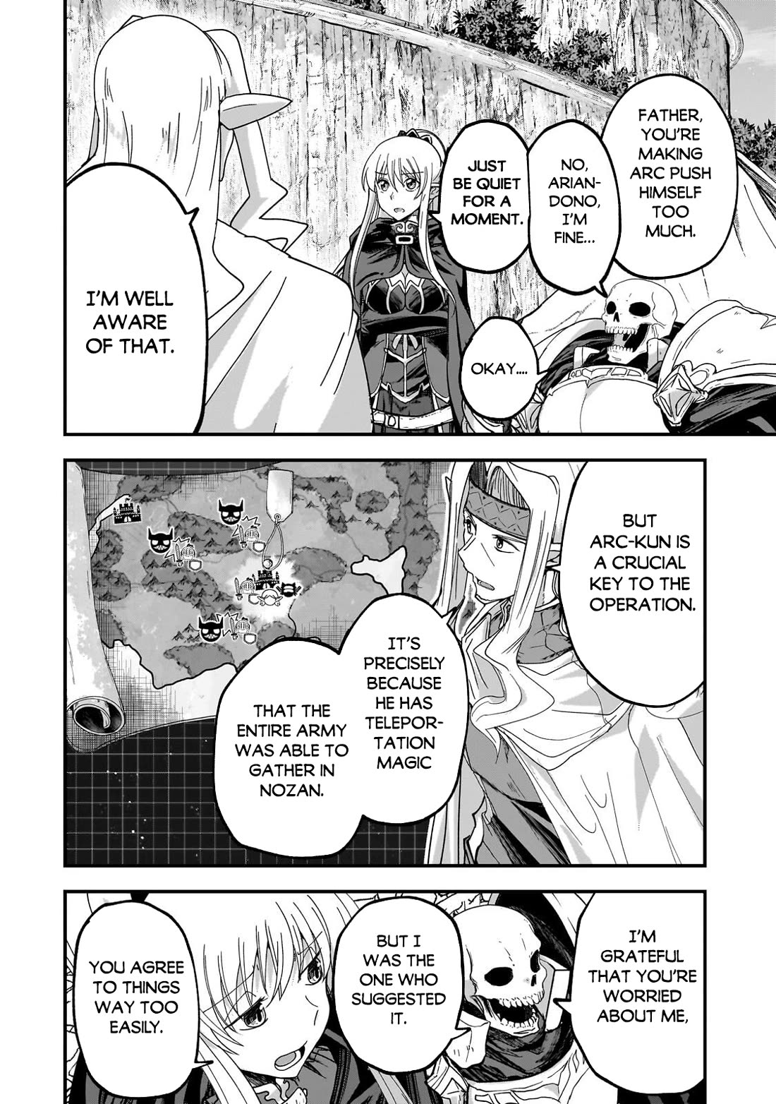 Gaikotsu Kishi-sama, Tadaima Isekai e Odekake-chuu chapter 69 page 17