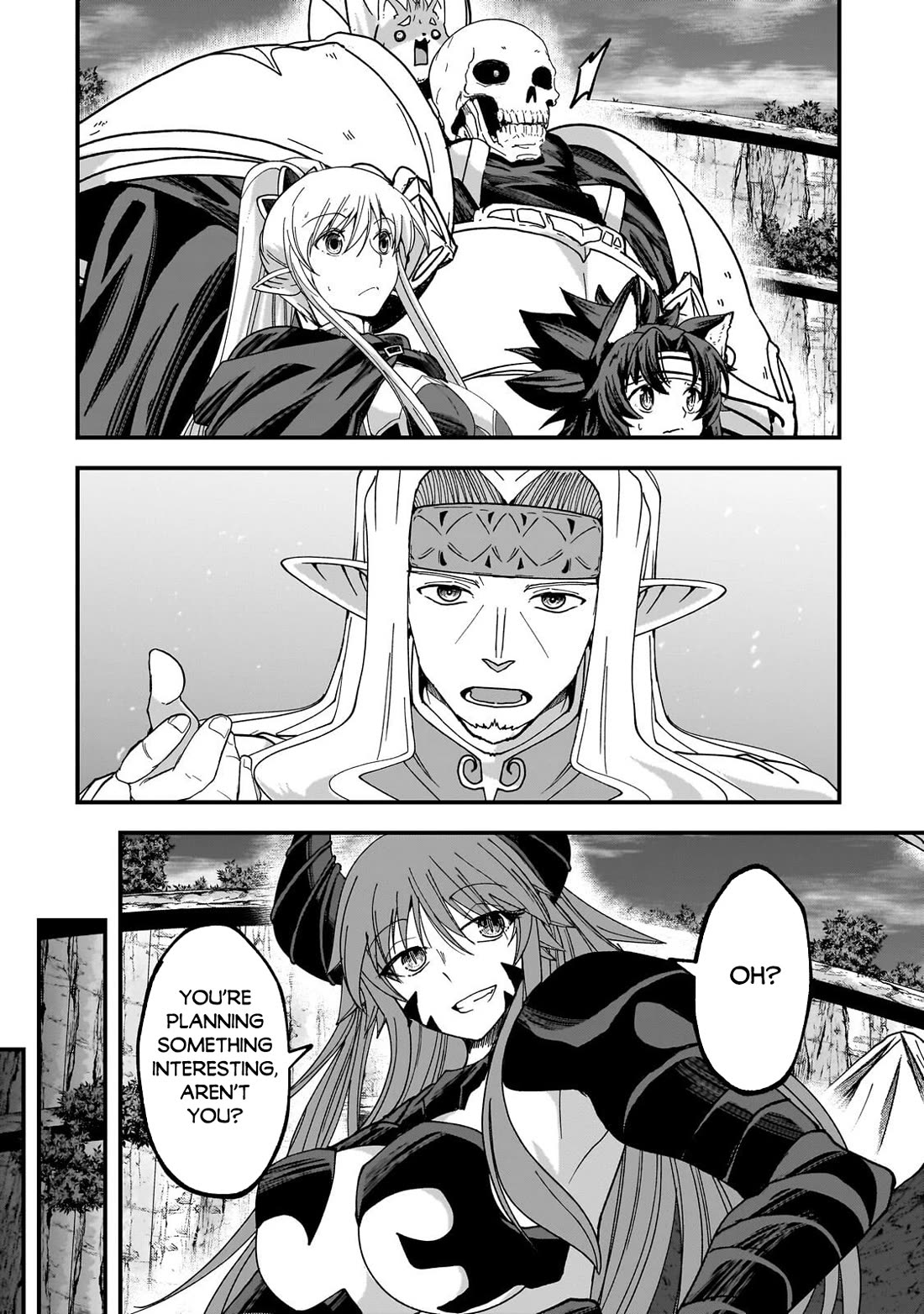 Gaikotsu Kishi-sama, Tadaima Isekai e Odekake-chuu chapter 69 page 19