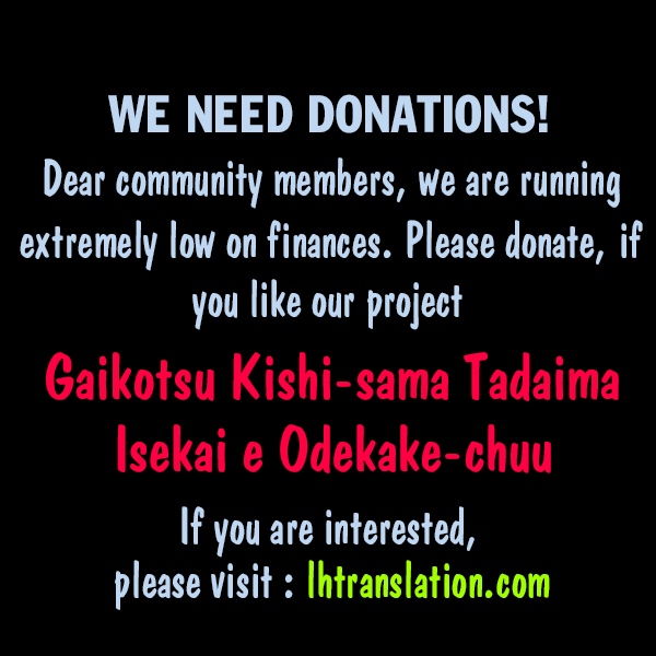 Gaikotsu Kishi-sama, Tadaima Isekai e Odekake-chuu chapter 7 page 34