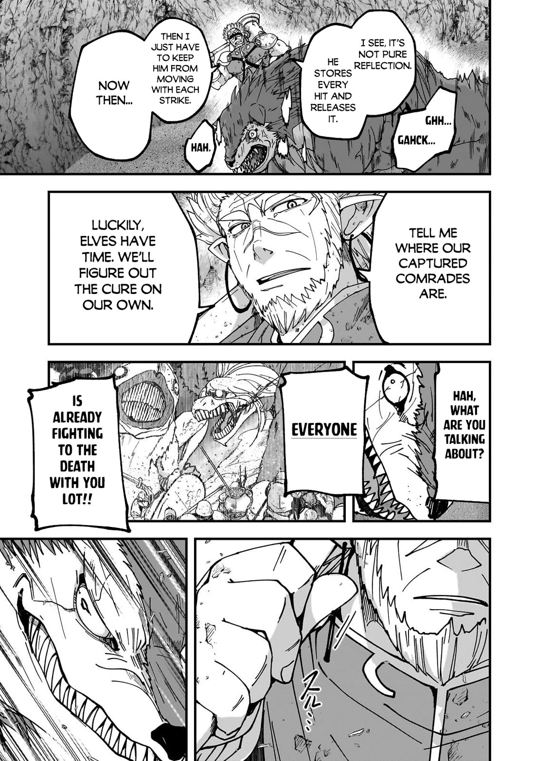 Gaikotsu Kishi-sama, Tadaima Isekai e Odekake-chuu chapter 71 page 8