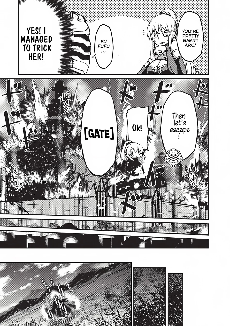 Gaikotsu Kishi-sama, Tadaima Isekai e Odekake-chuu chapter 8 page 17