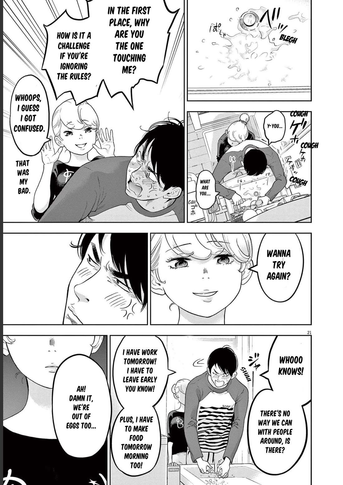 Gaishu-Isshoku chapter 38 page 21