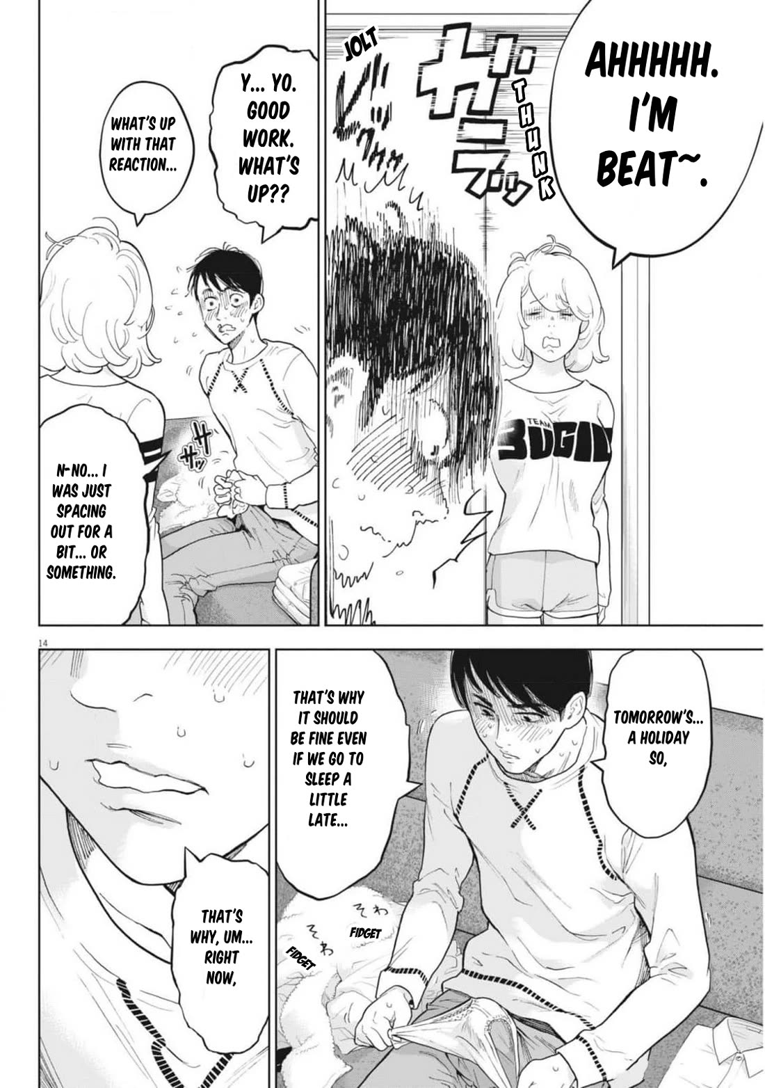 Gaishu-Isshoku chapter 47 page 14