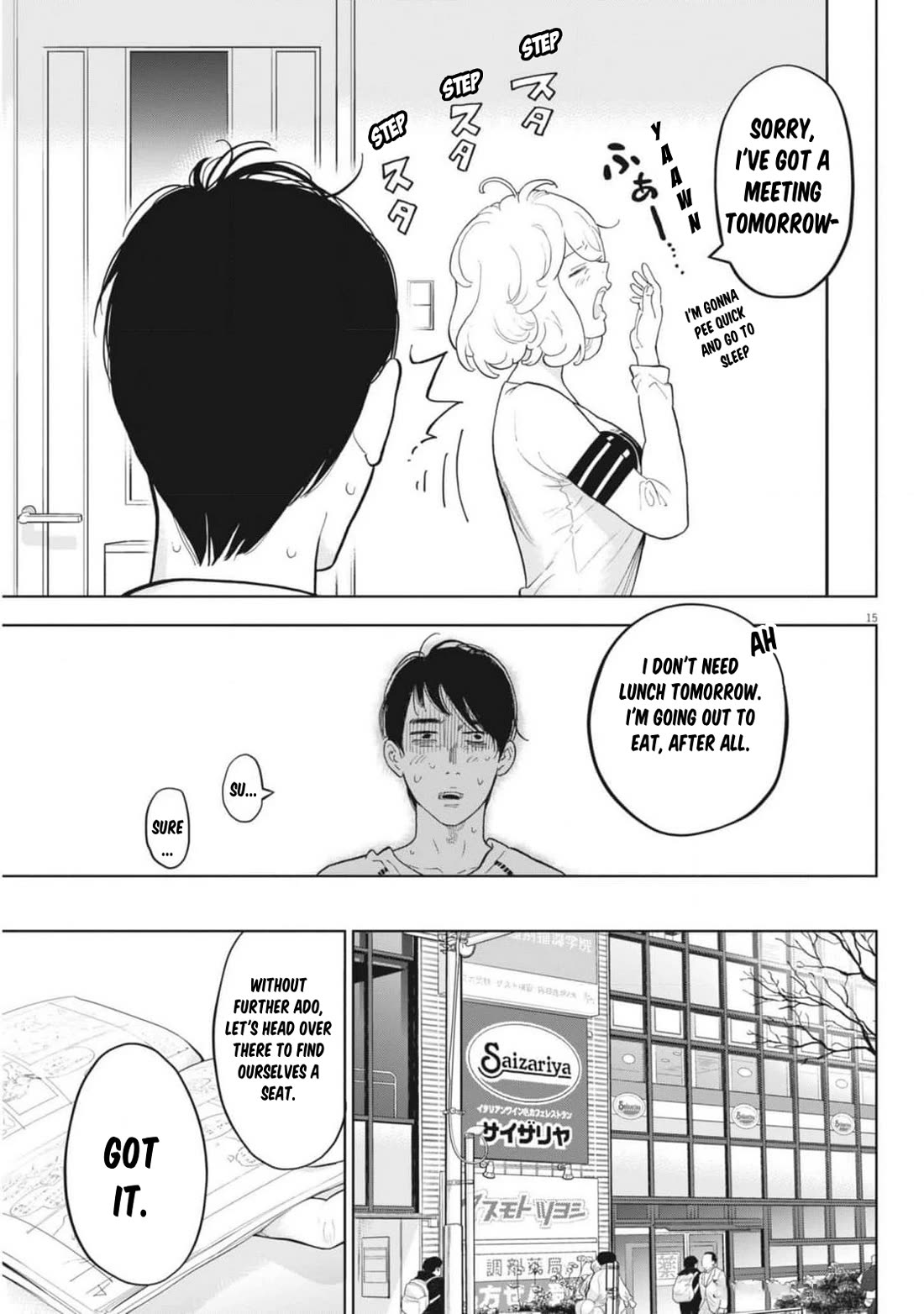 Gaishu-Isshoku chapter 47 page 15