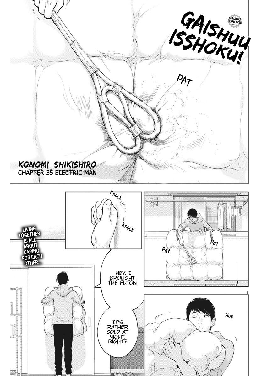 Gaishuu Isshoku chapter 35 page 1