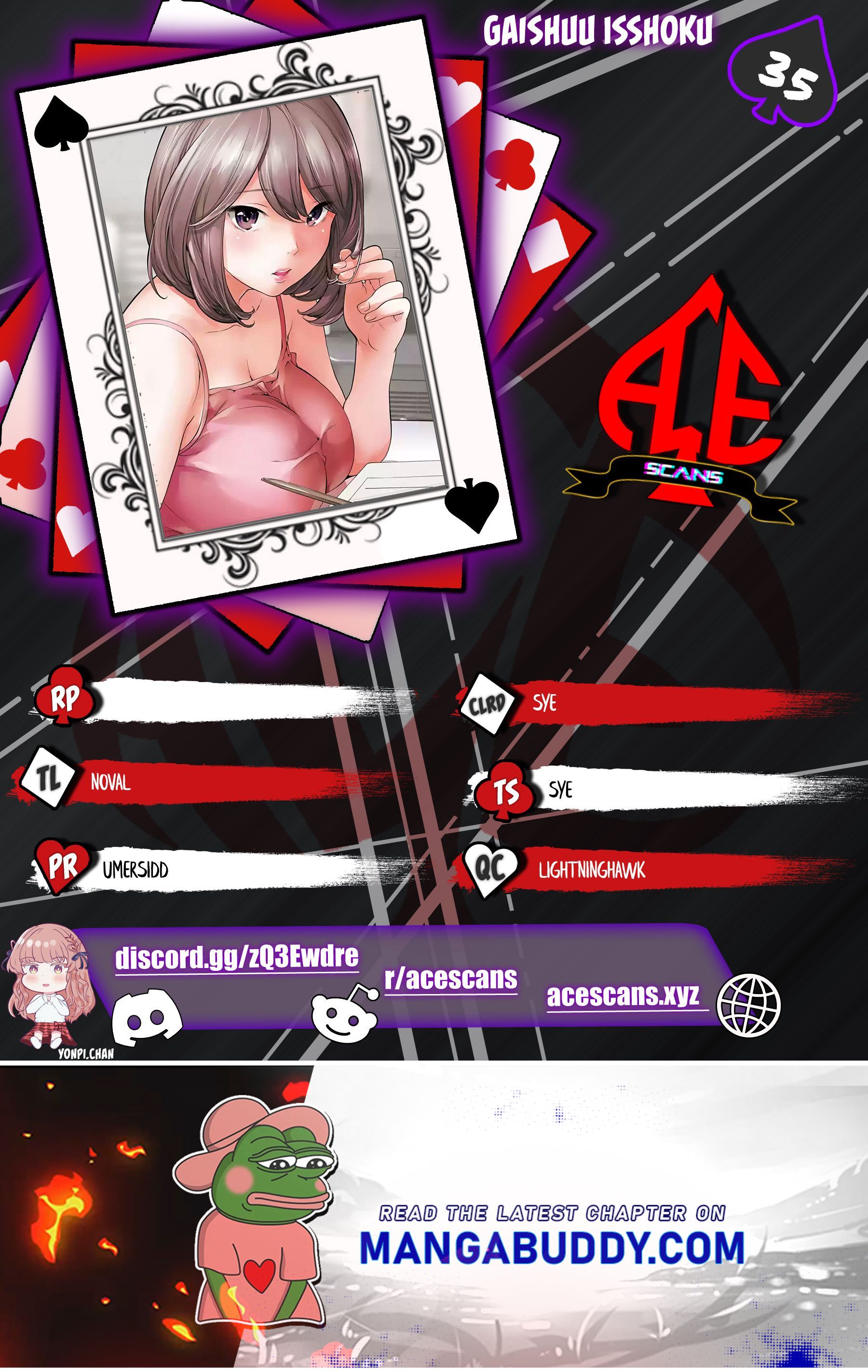 Gaishuu Isshoku chapter 35 page 27