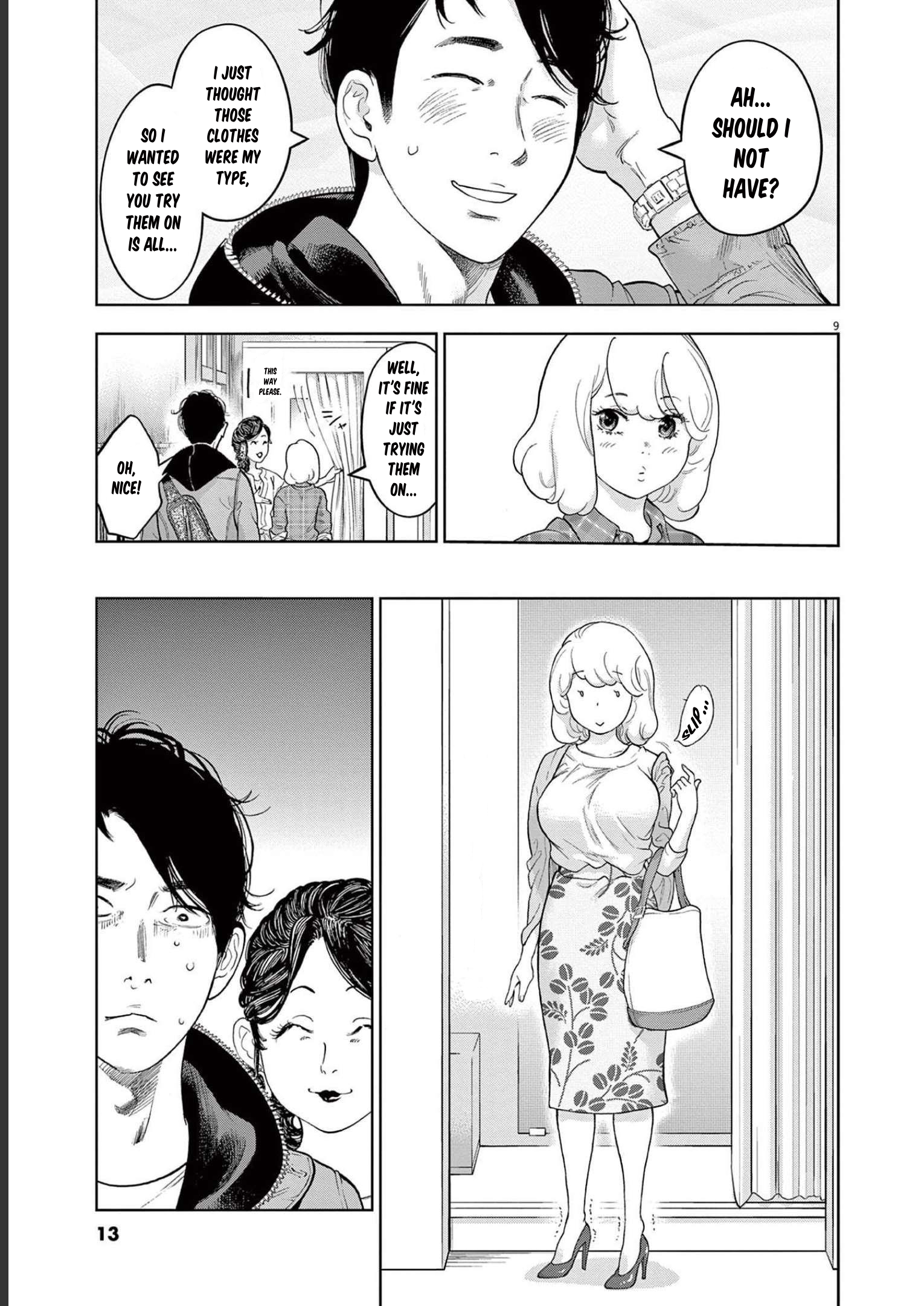 Gaishuu Isshoku chapter 36 page 9