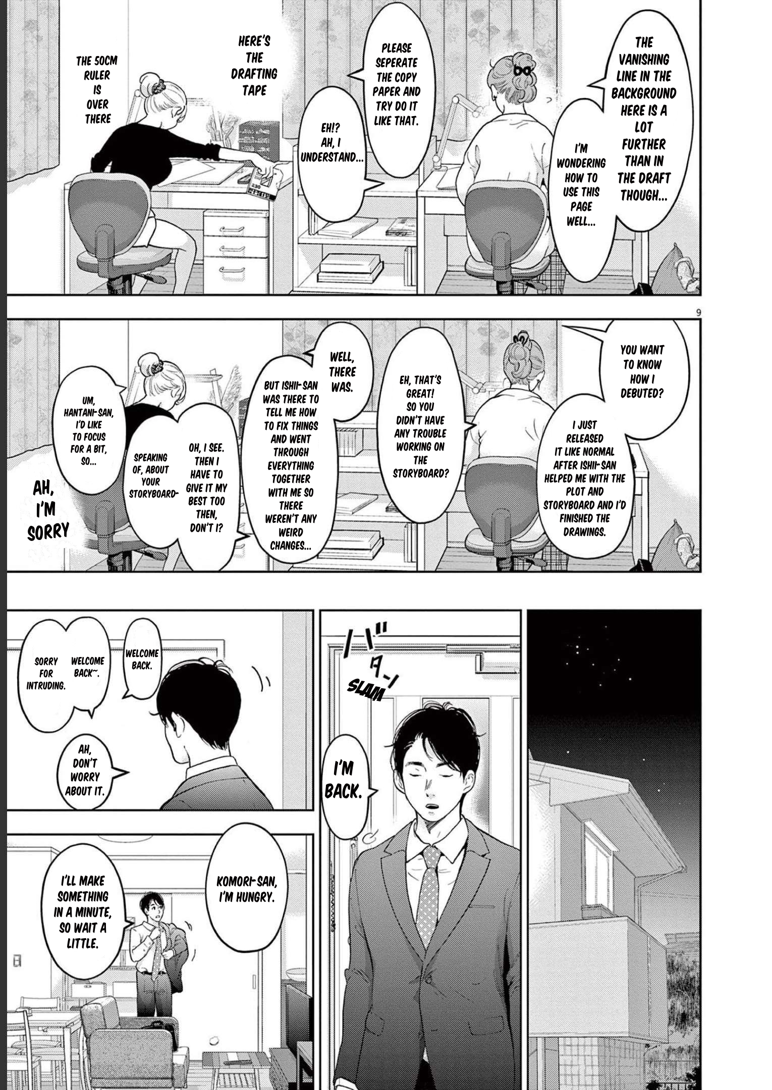 Gaishuu Isshoku chapter 38 page 9