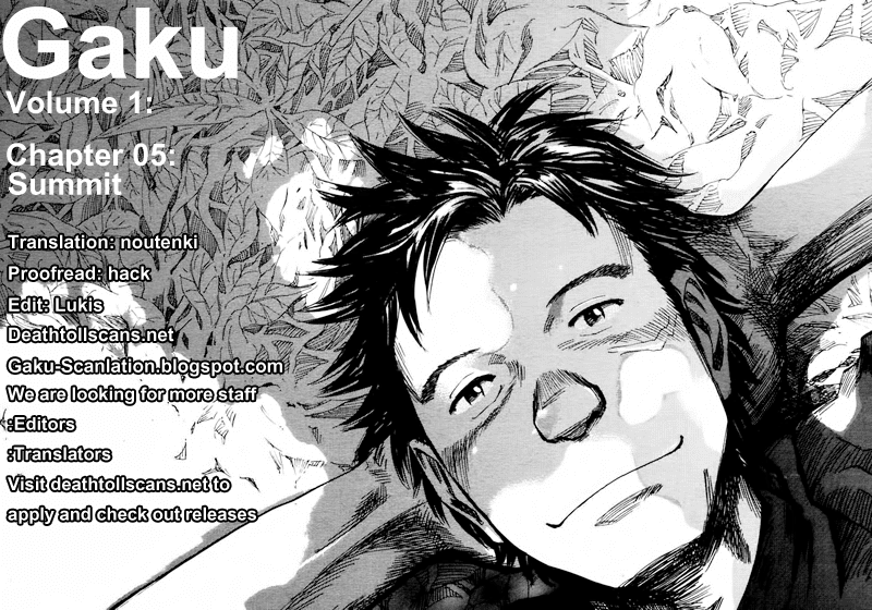 Gaku chapter 6 page 1