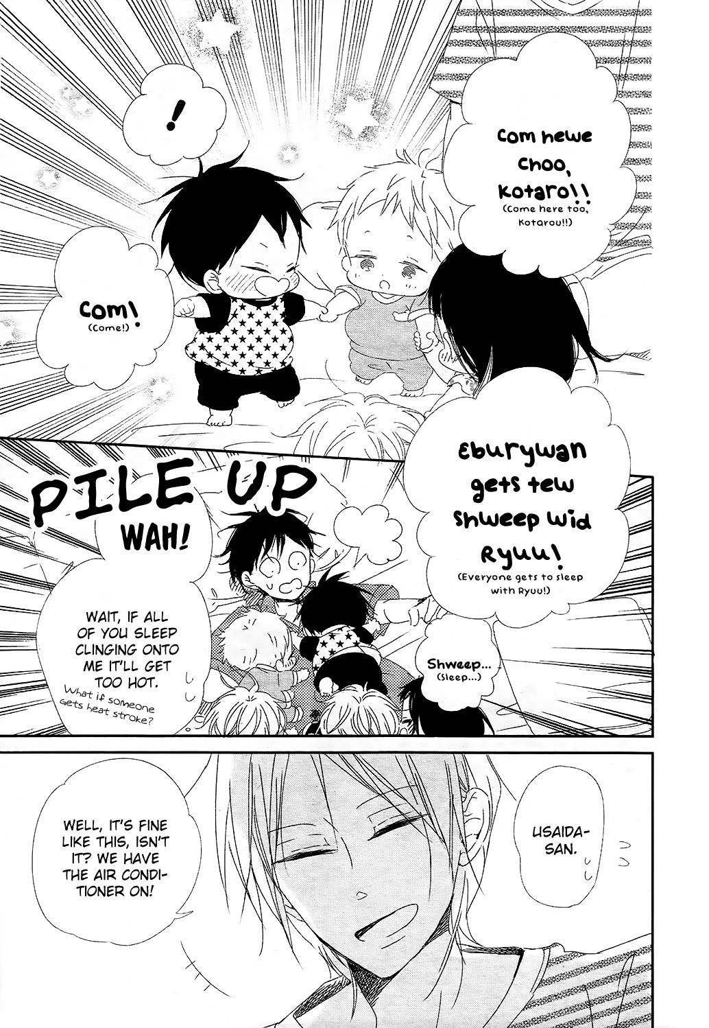 Gakuen Babysitters chapter 100 page 28