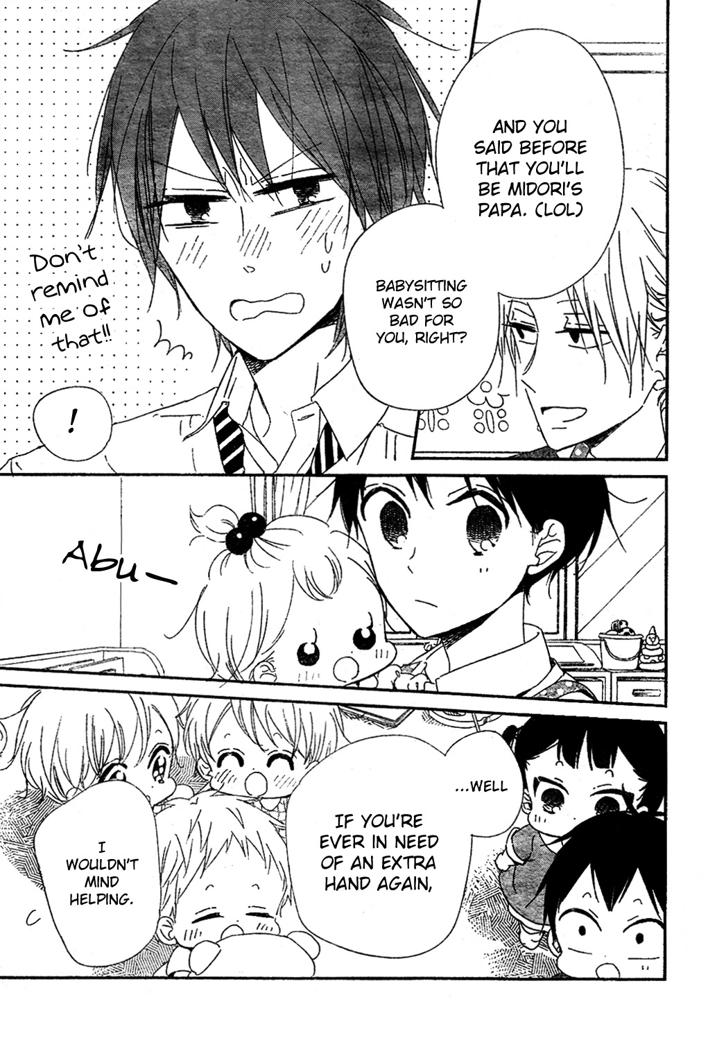 Gakuen Babysitters chapter 101 page 28