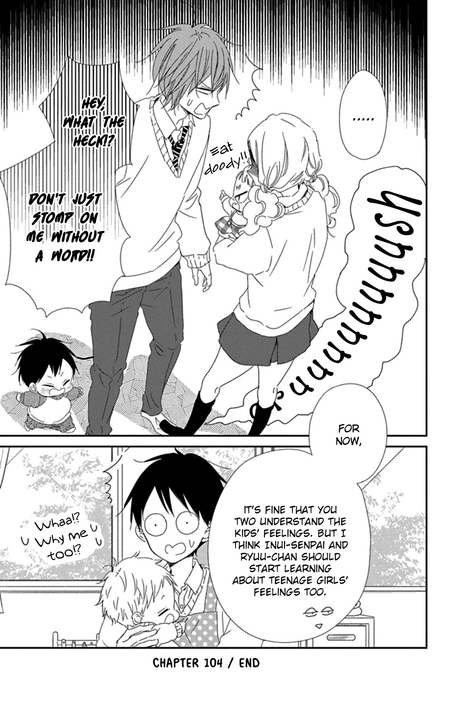 Gakuen Babysitters chapter 104 page 35