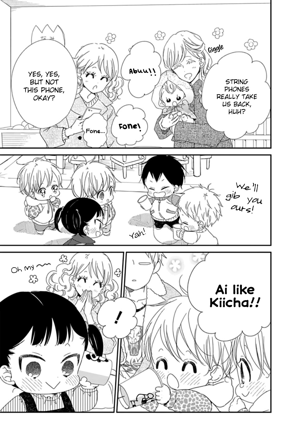 Gakuen Babysitters chapter 106 page 18