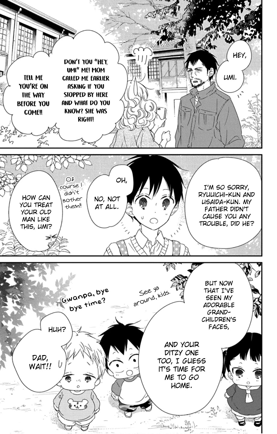 Gakuen Babysitters chapter 107 page 27