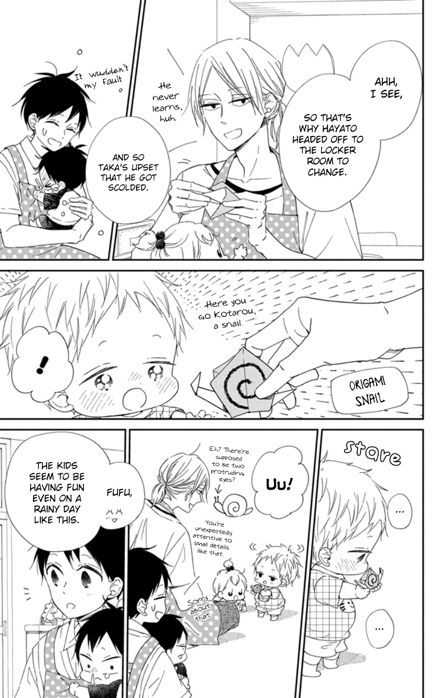 Gakuen Babysitters chapter 108 page 13