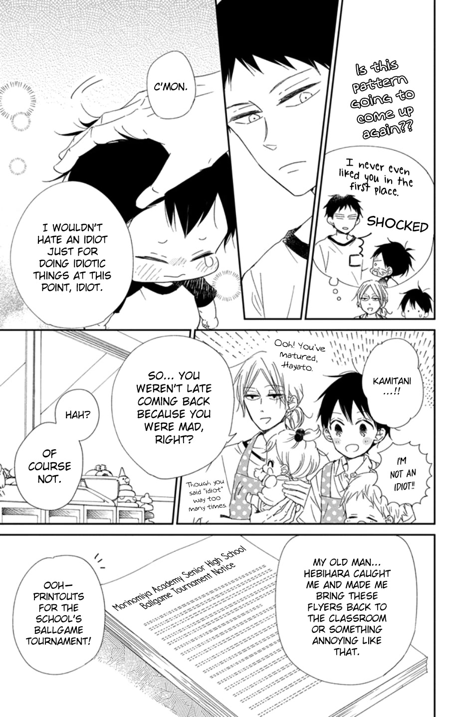 Gakuen Babysitters chapter 108 page 19