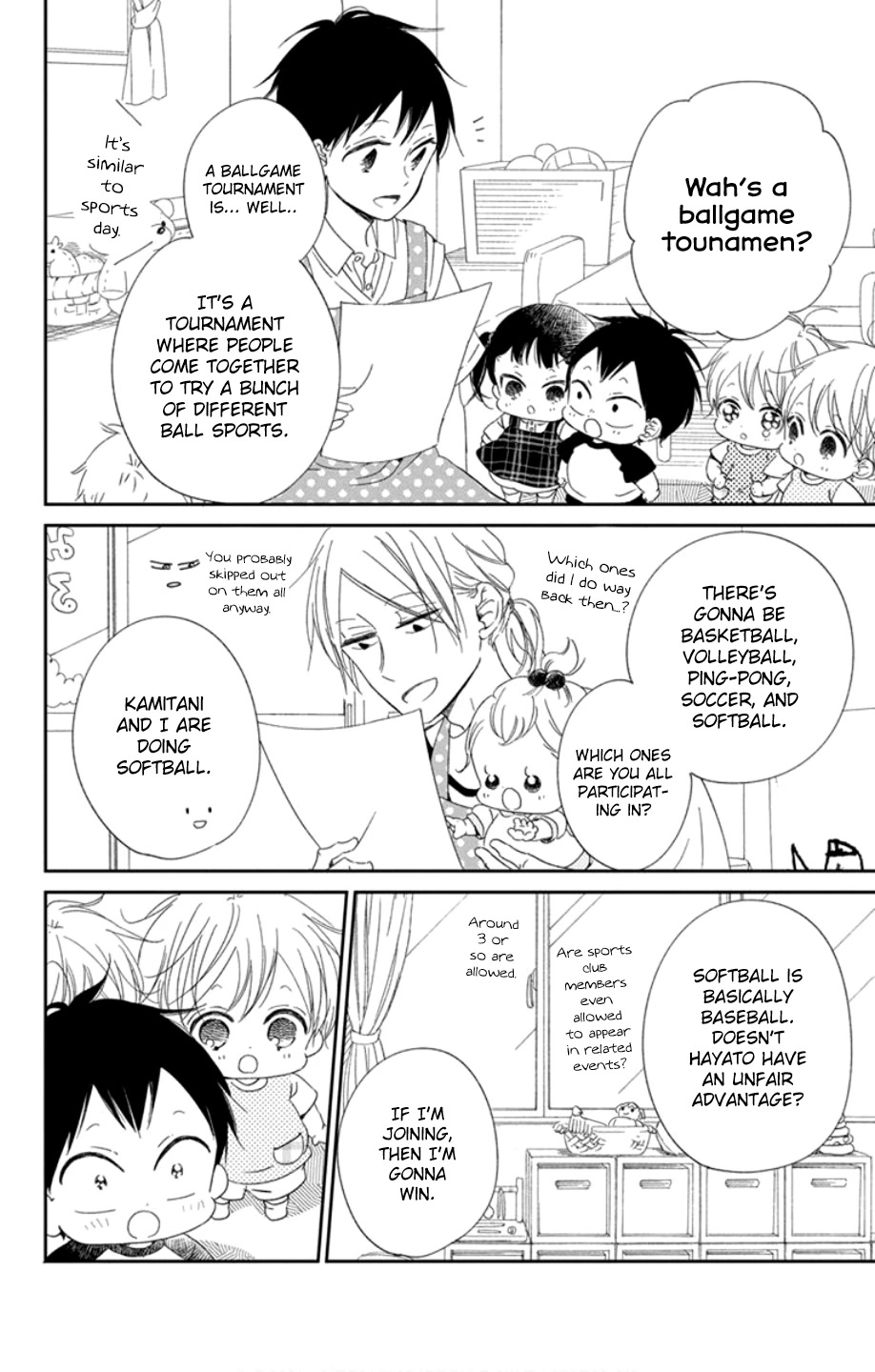 Gakuen Babysitters chapter 108 page 20