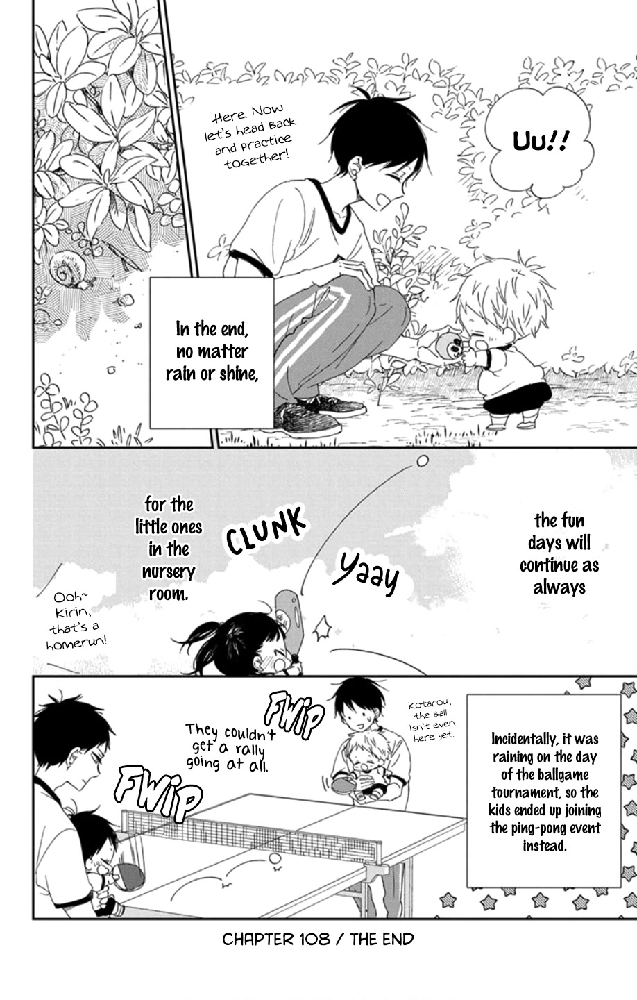 Gakuen Babysitters chapter 108 page 34