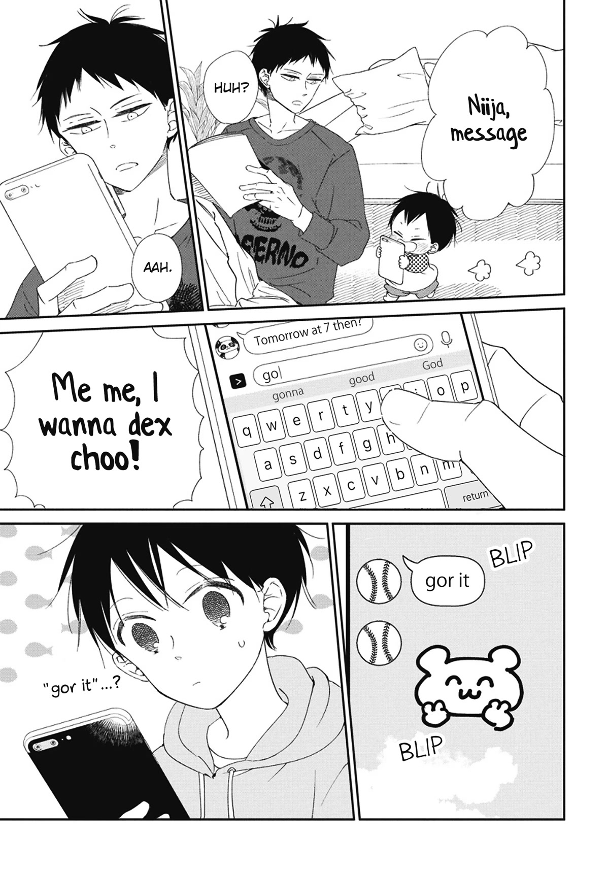 Gakuen Babysitters chapter 109.5 page 3