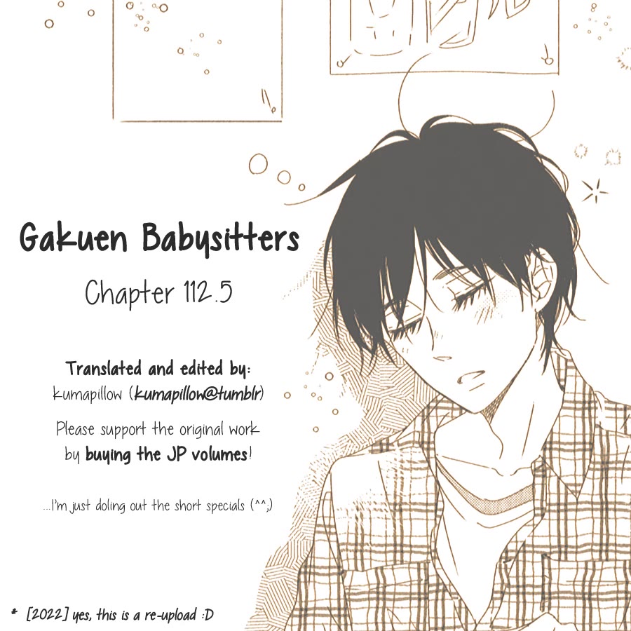 Gakuen Babysitters chapter 112.5 page 9