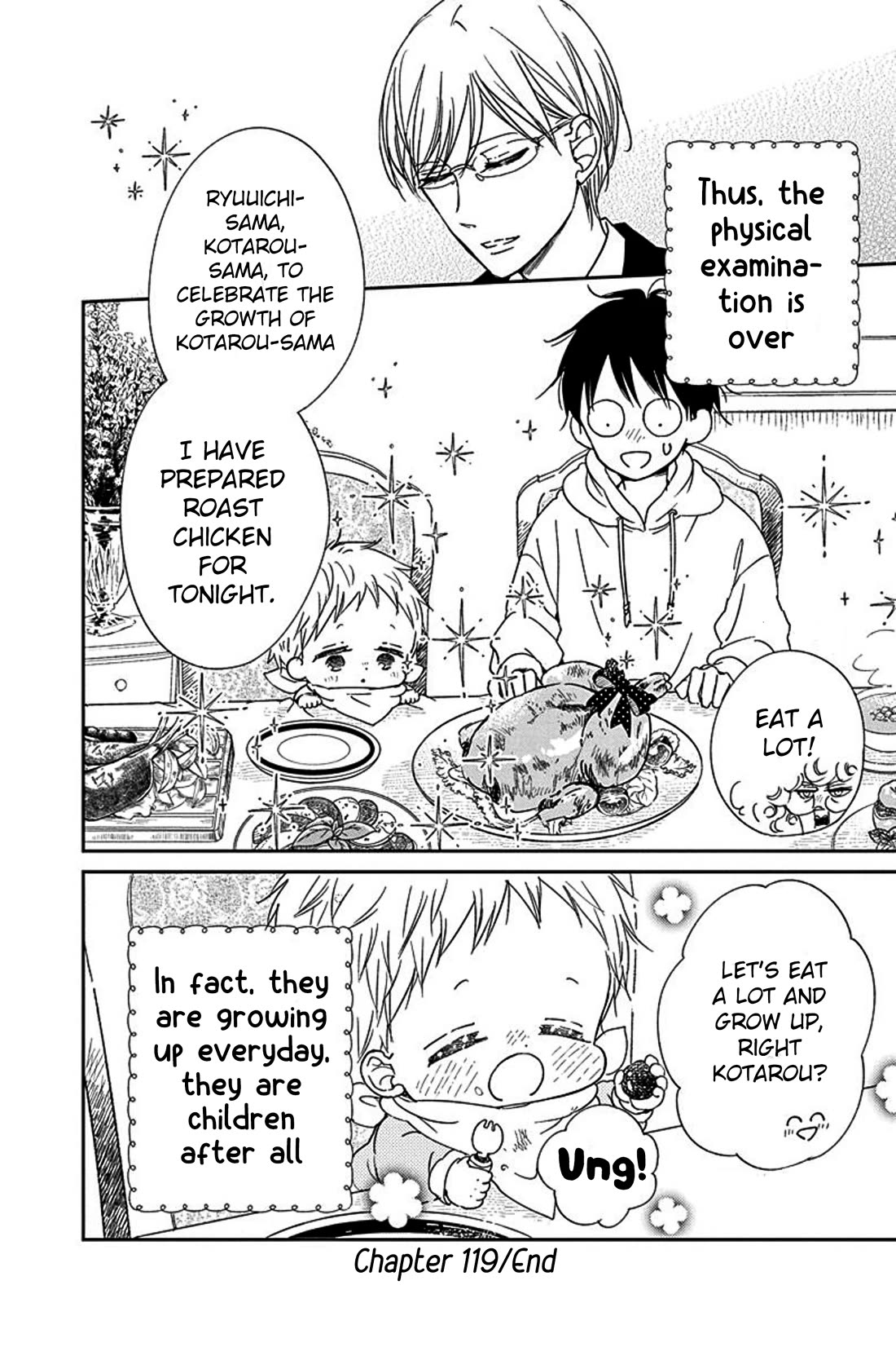 Gakuen Babysitters chapter 119 page 28