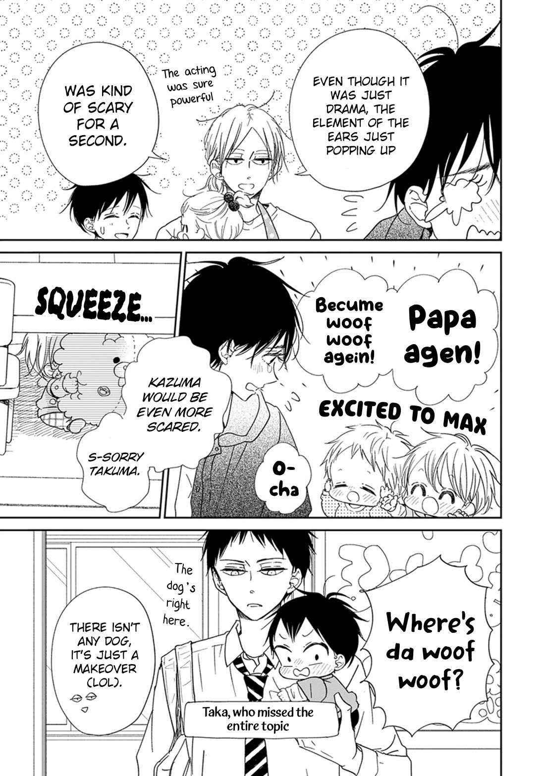 Gakuen Babysitters chapter 123 page 15