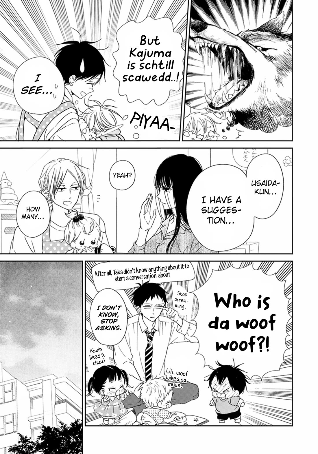 Gakuen Babysitters chapter 123 page 17