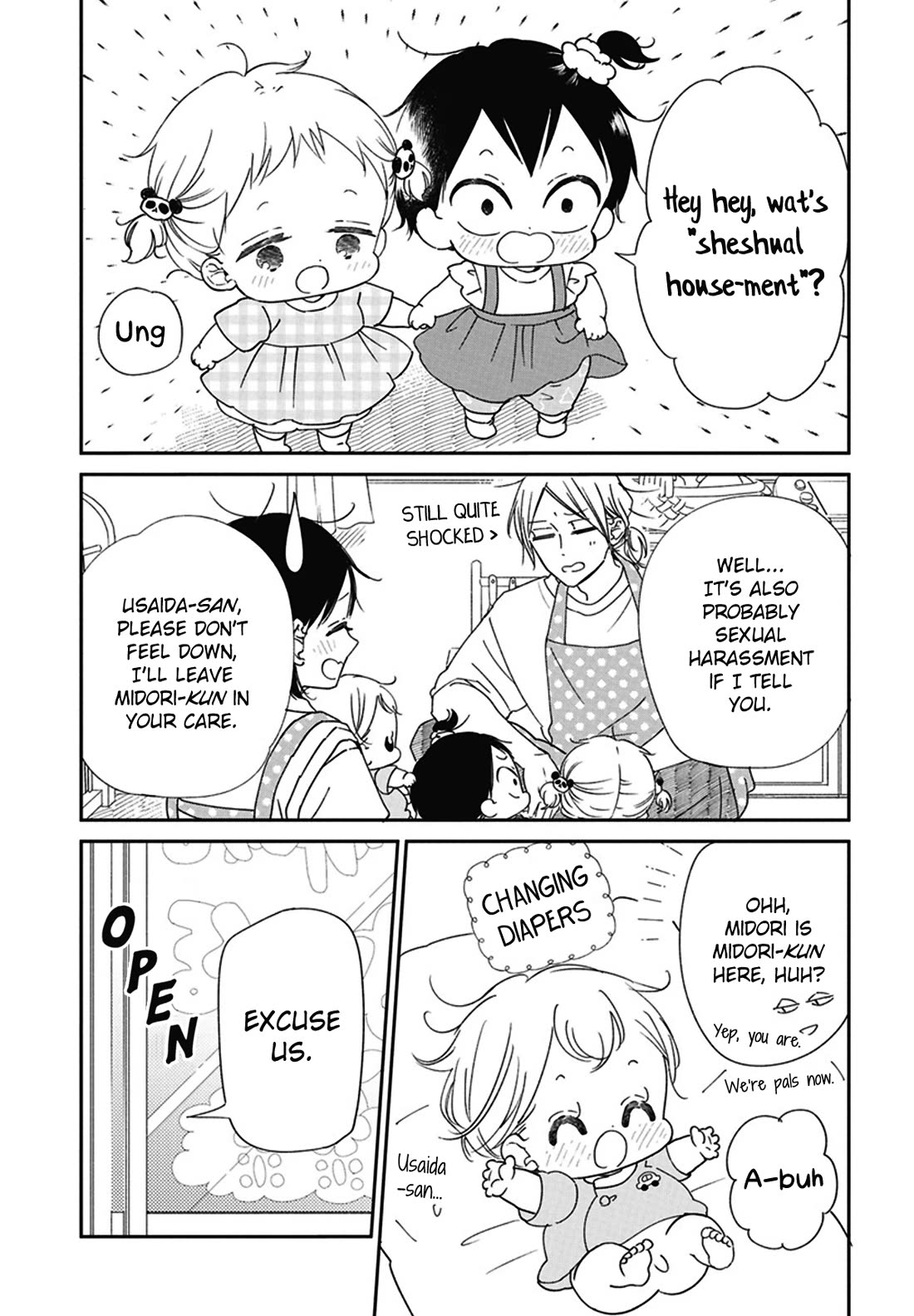 Gakuen Babysitters chapter 127.5 page 3