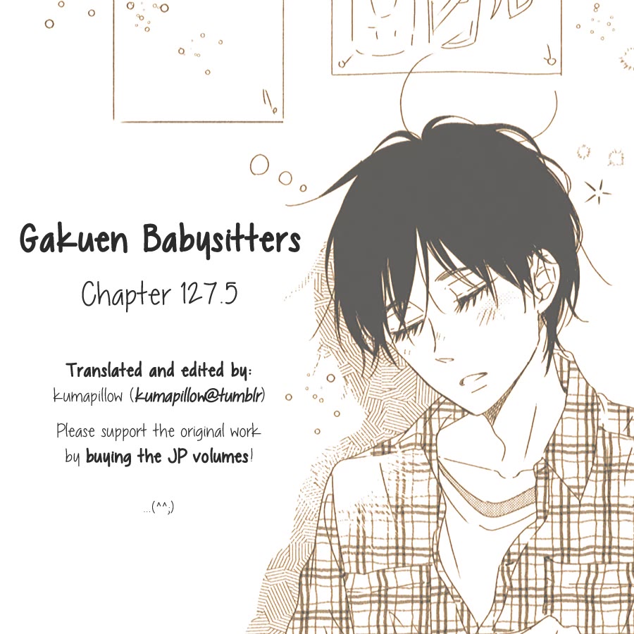 Gakuen Babysitters chapter 127.5 page 9