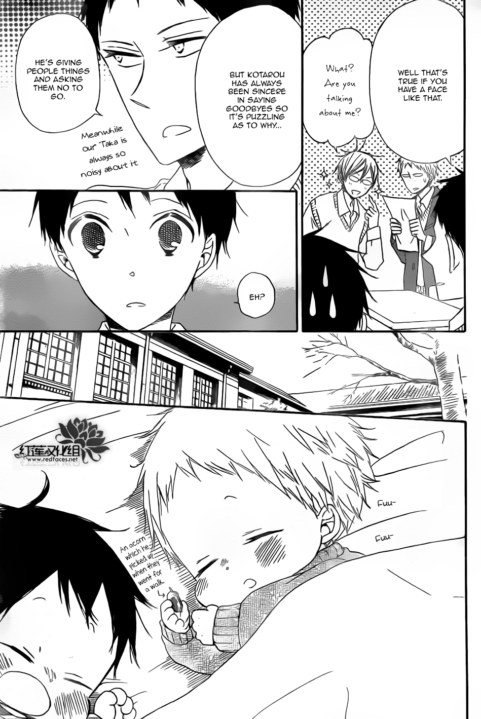 Gakuen Babysitters chapter 39 page 27