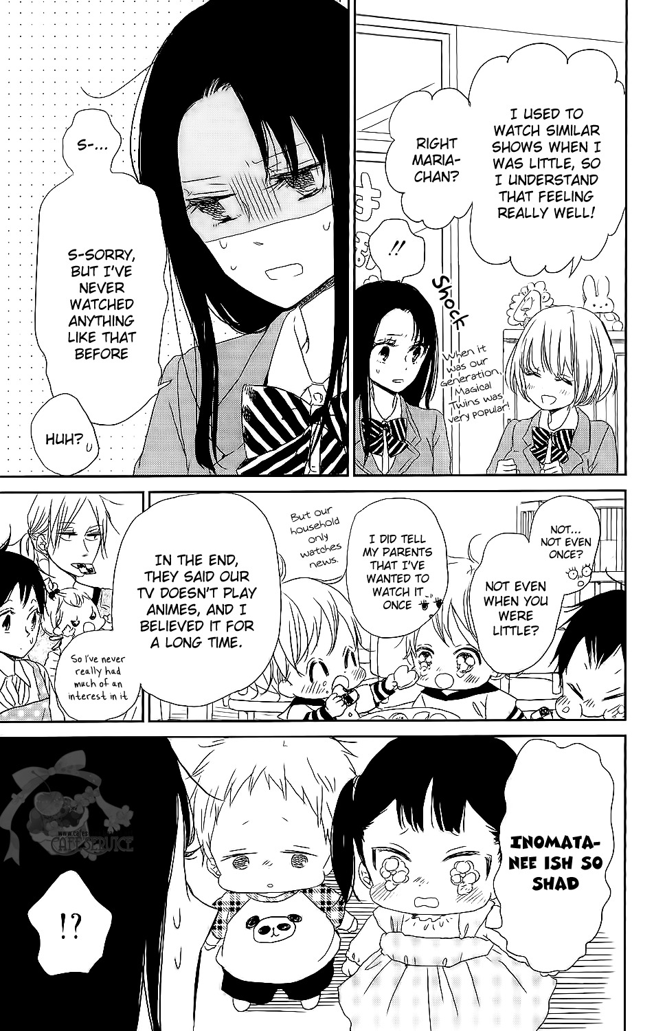 Gakuen Babysitters chapter 57 page 18