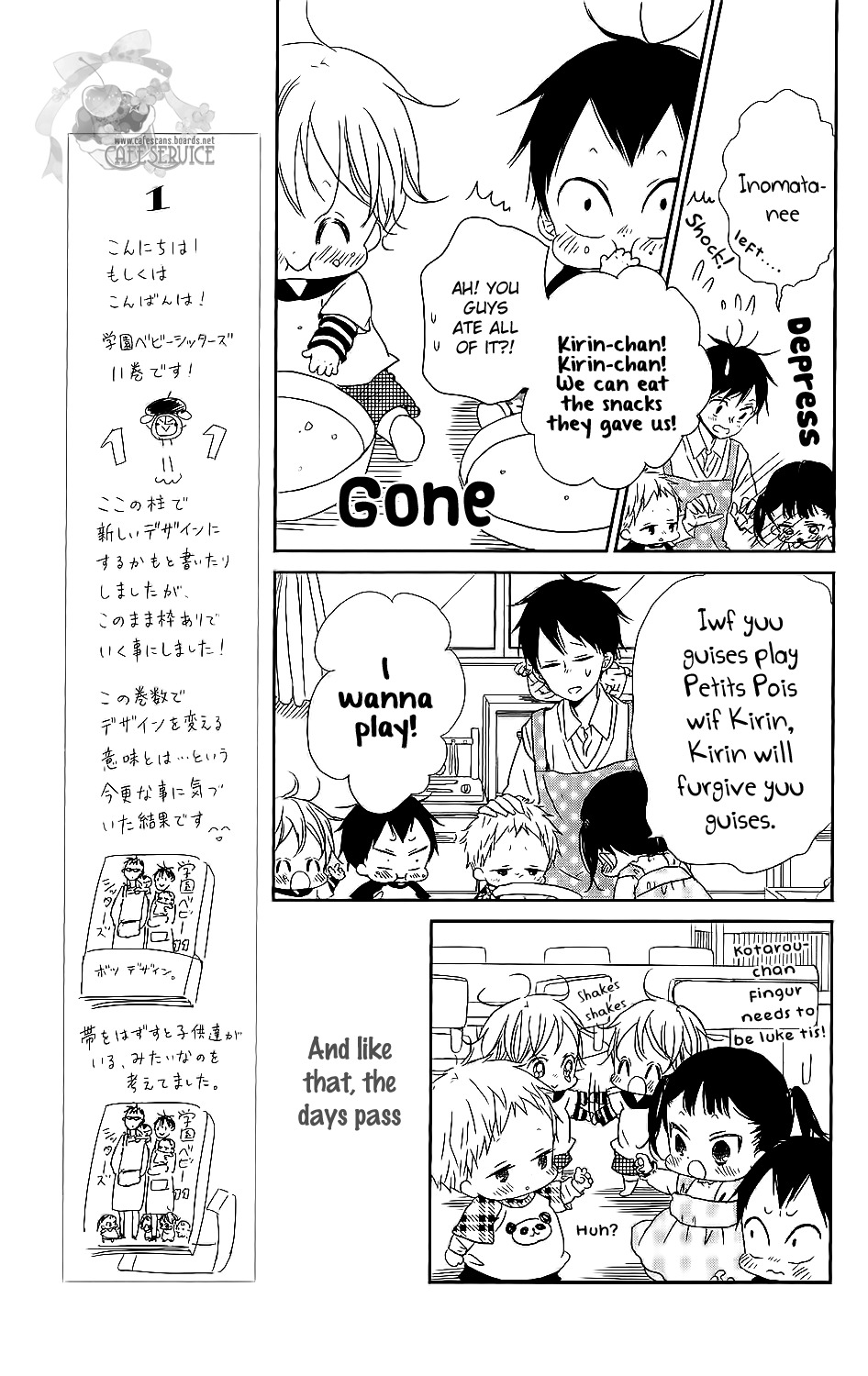 Gakuen Babysitters chapter 57 page 24