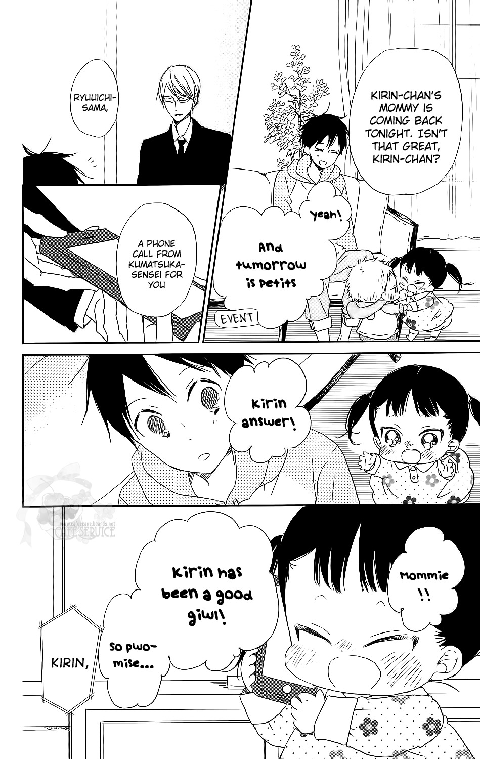 Gakuen Babysitters chapter 57 page 25