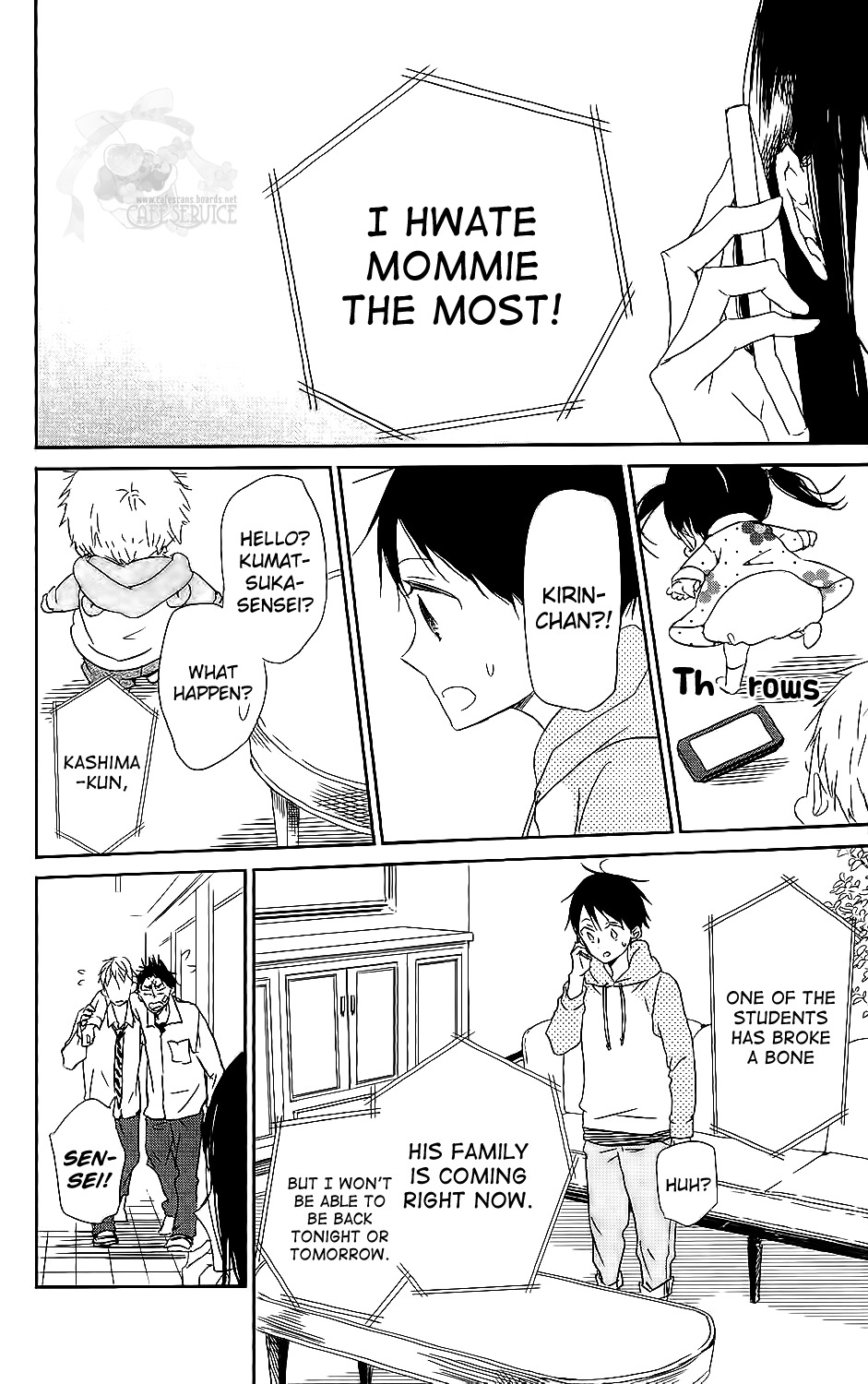 Gakuen Babysitters chapter 57 page 27