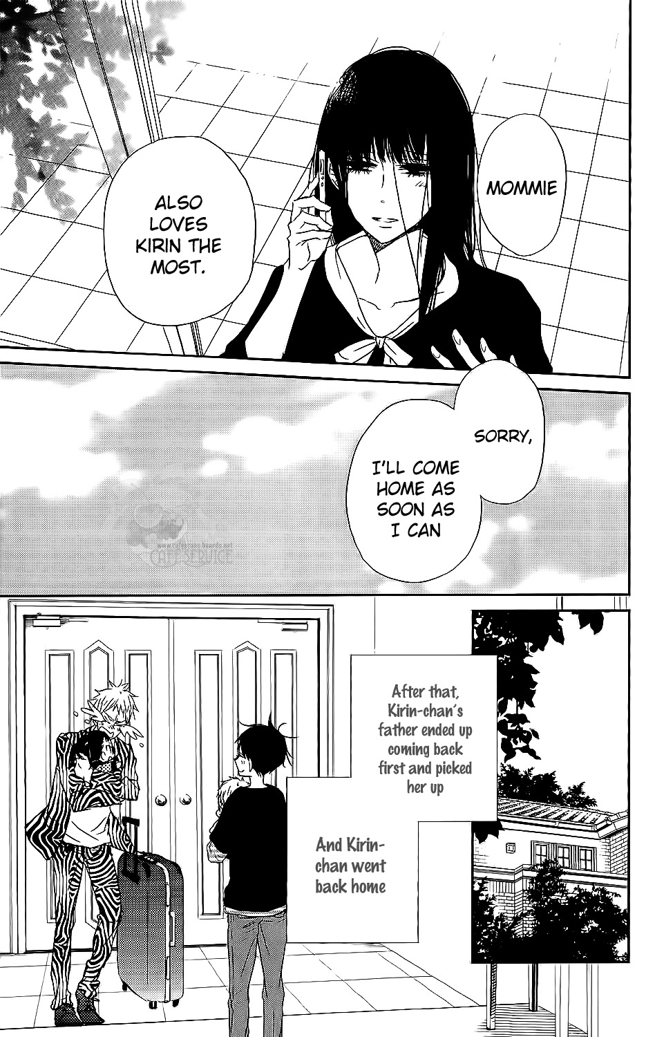 Gakuen Babysitters chapter 57 page 32