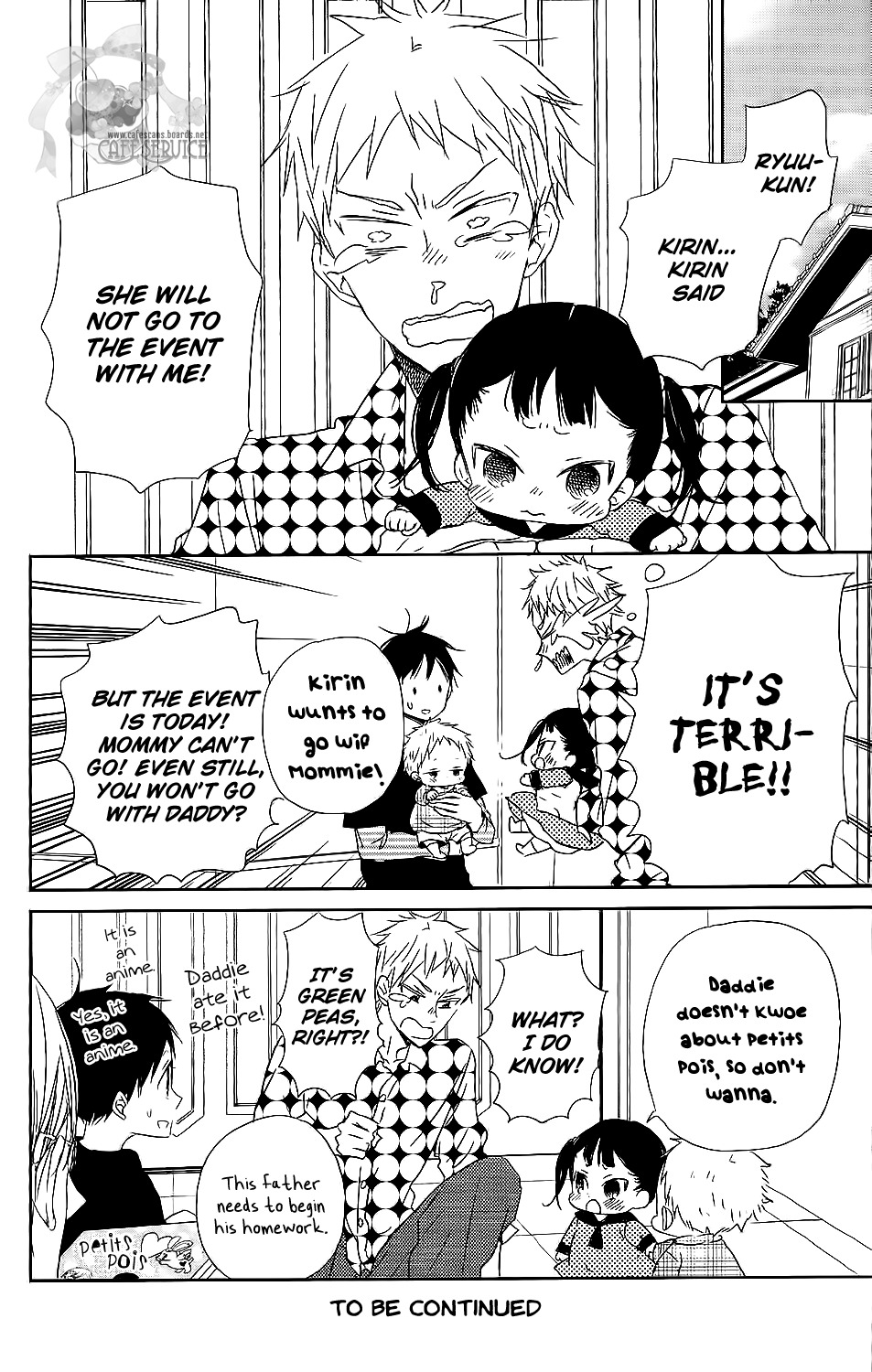 Gakuen Babysitters chapter 57 page 33