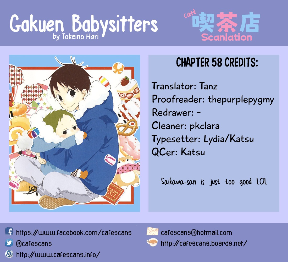 Gakuen Babysitters chapter 58 page 1