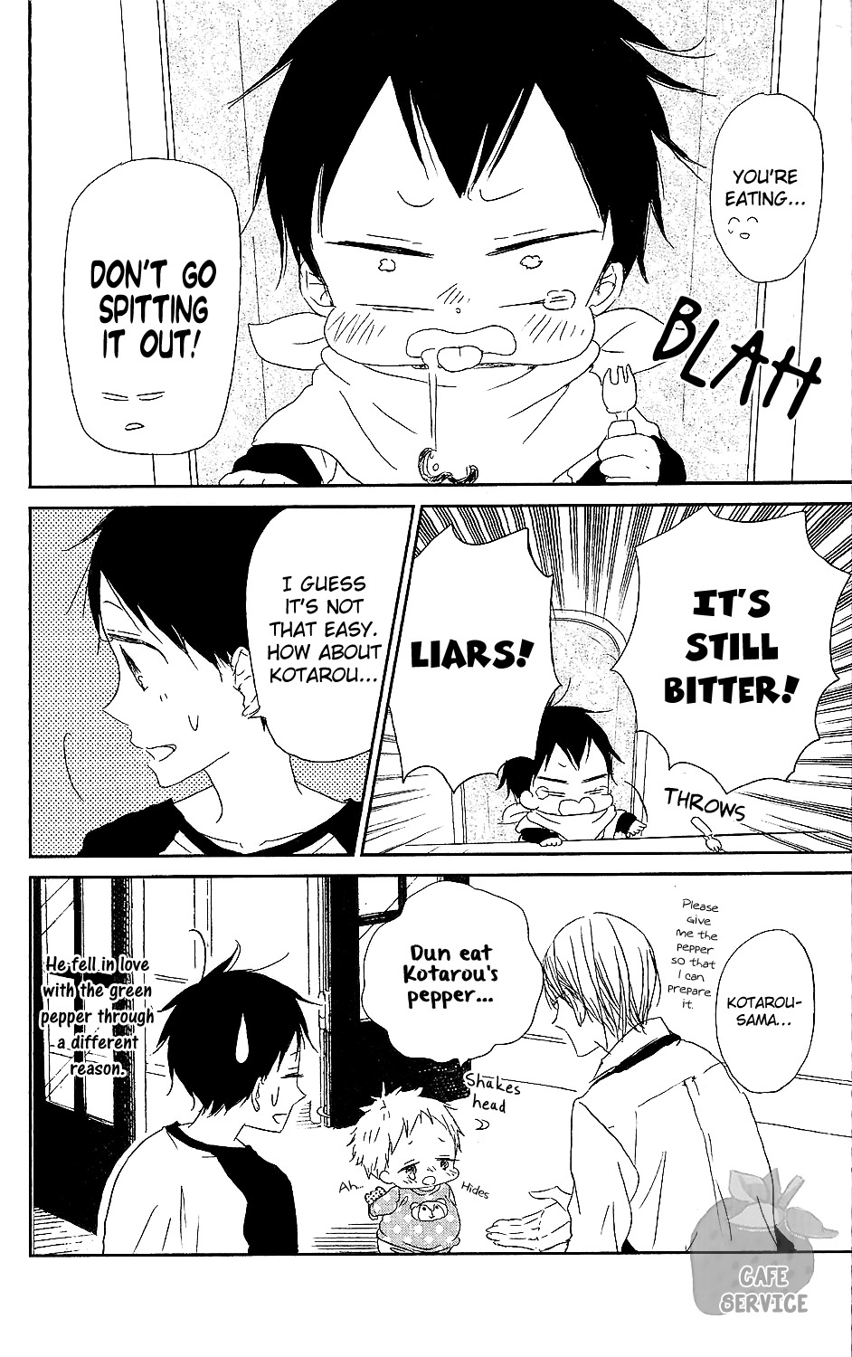 Gakuen Babysitters chapter 58 page 21