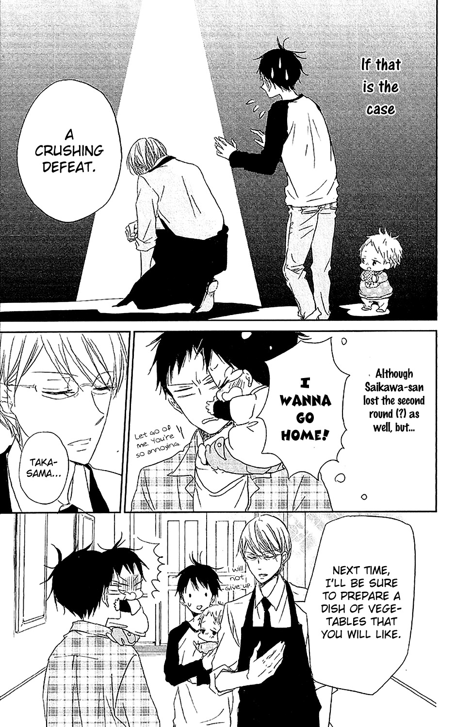 Gakuen Babysitters chapter 58 page 22