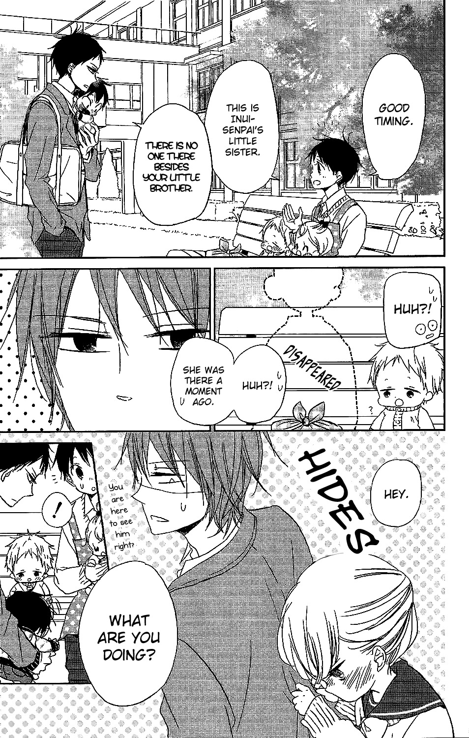 Gakuen Babysitters chapter 59 page 22