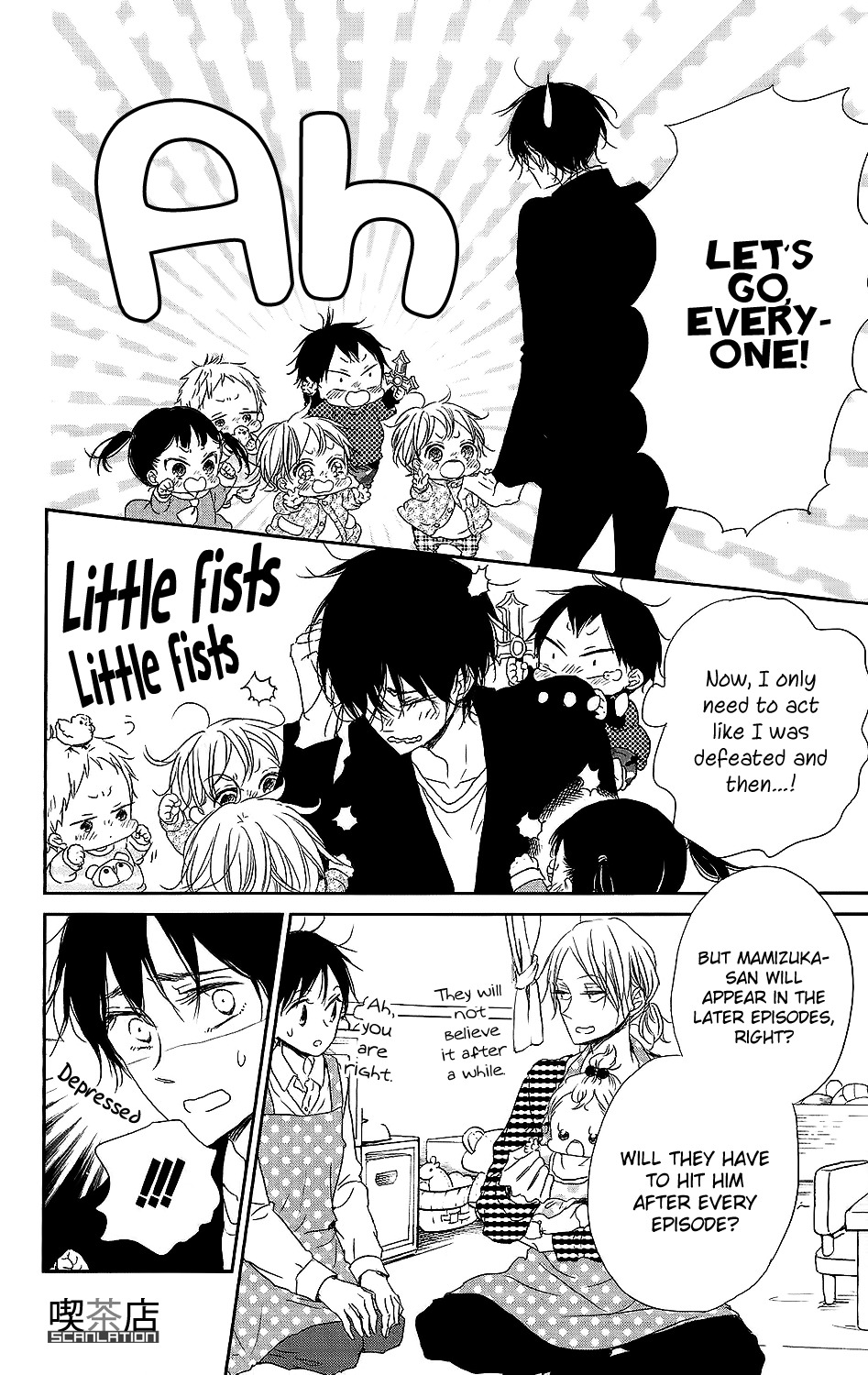 Gakuen Babysitters chapter 62 page 23