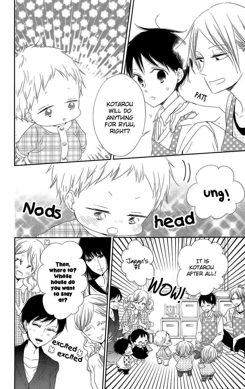 Gakuen Babysitters chapter 63 page 14